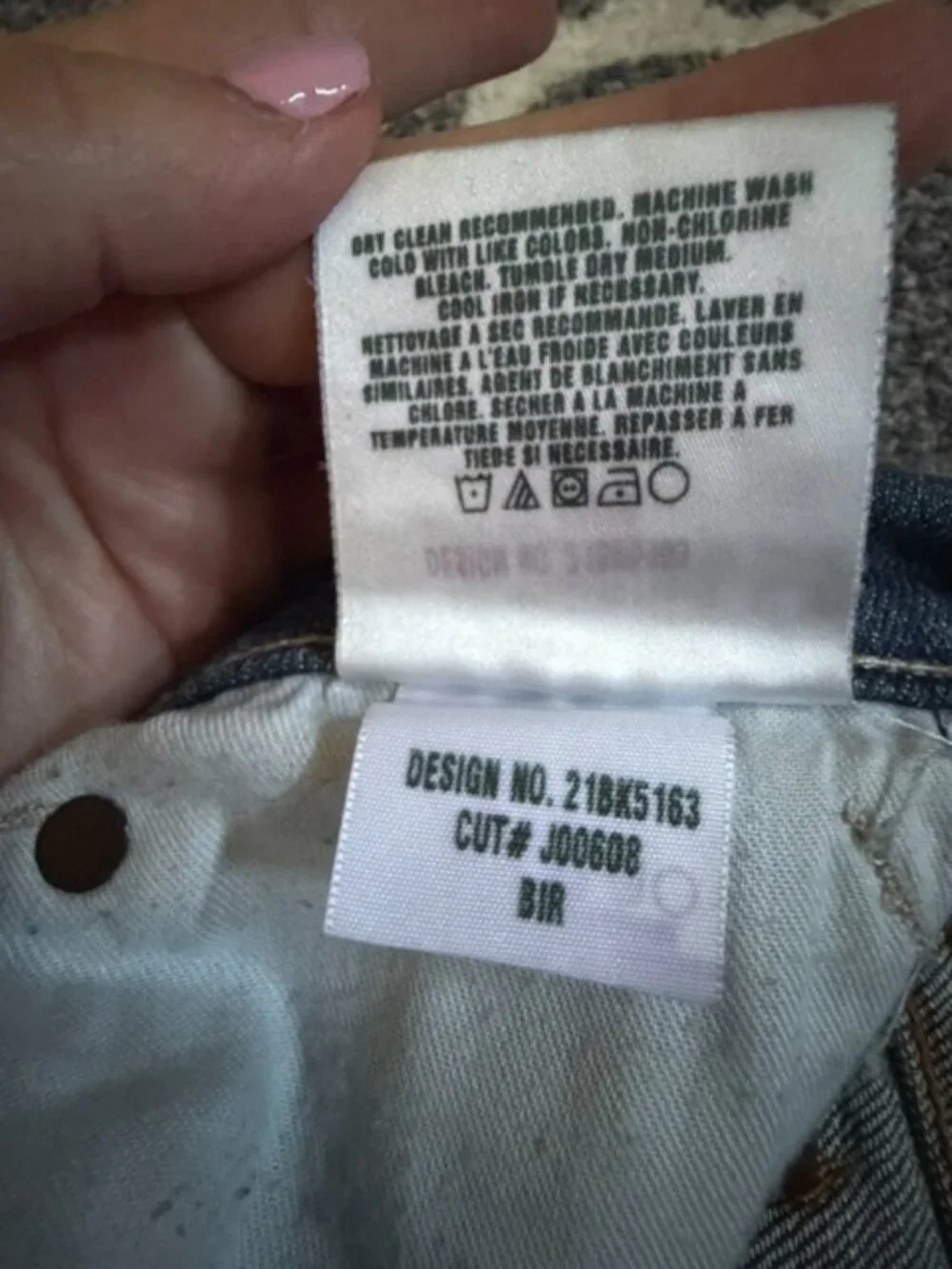 Low-Rise Bootcut Joe's Jeans with Stitching Detail